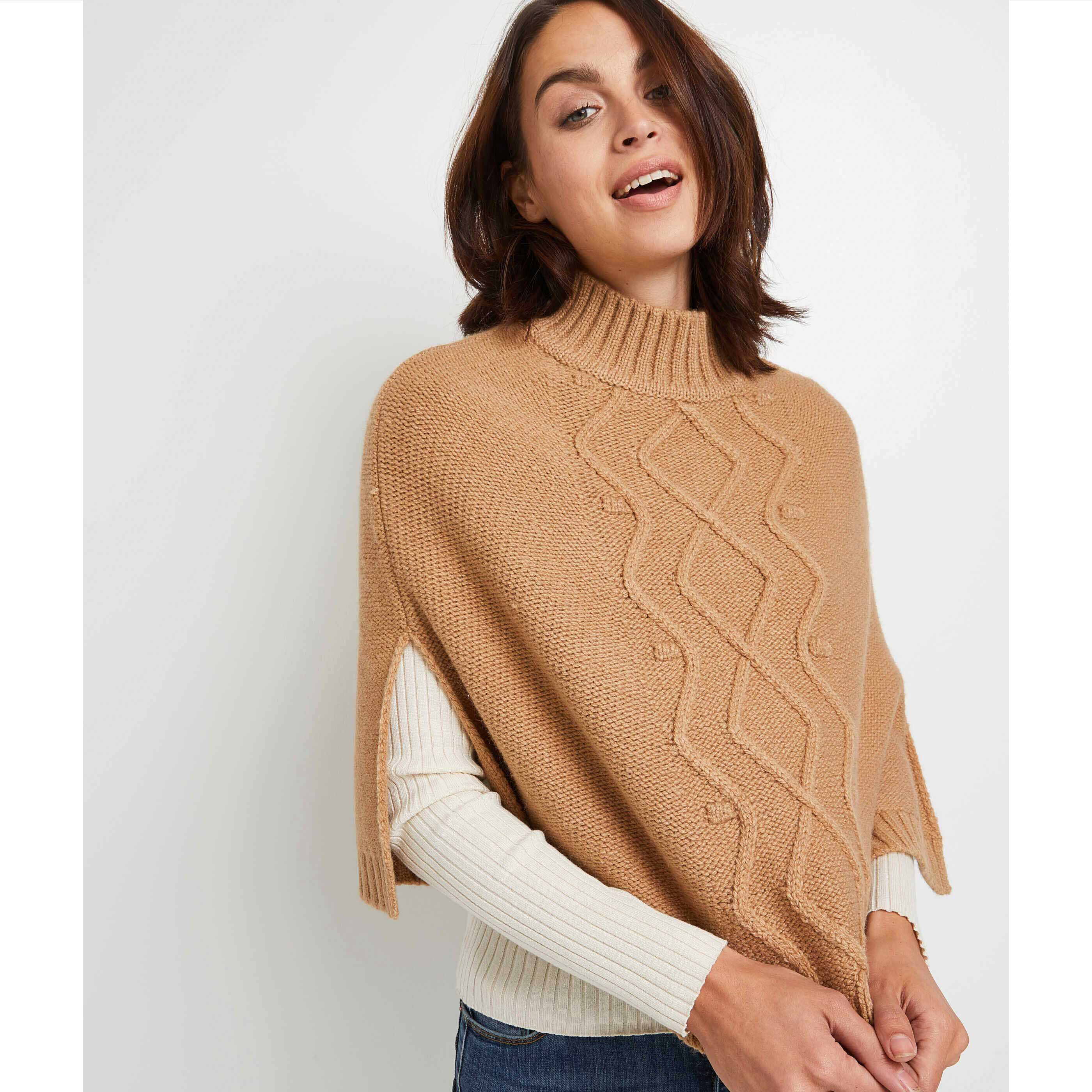 Tricot col online monté femme