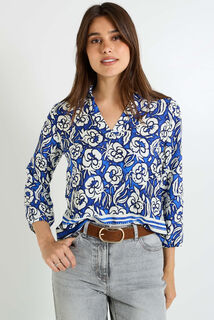 Blouse imprimée femme