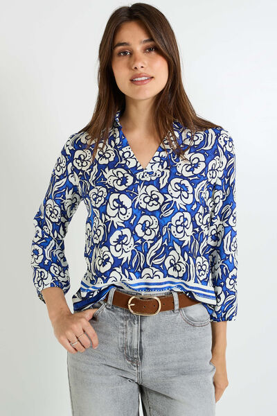 Blouse imprimée femme