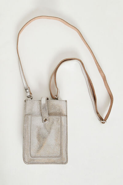 Pochette croûte de cuir femme