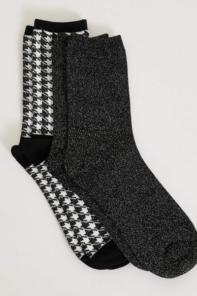 Lot de 2 paires de chaussettes femme