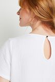 Blouse manches courtes femme