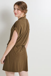 Robe en maille femme