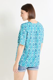 Blouse imprimée femme
