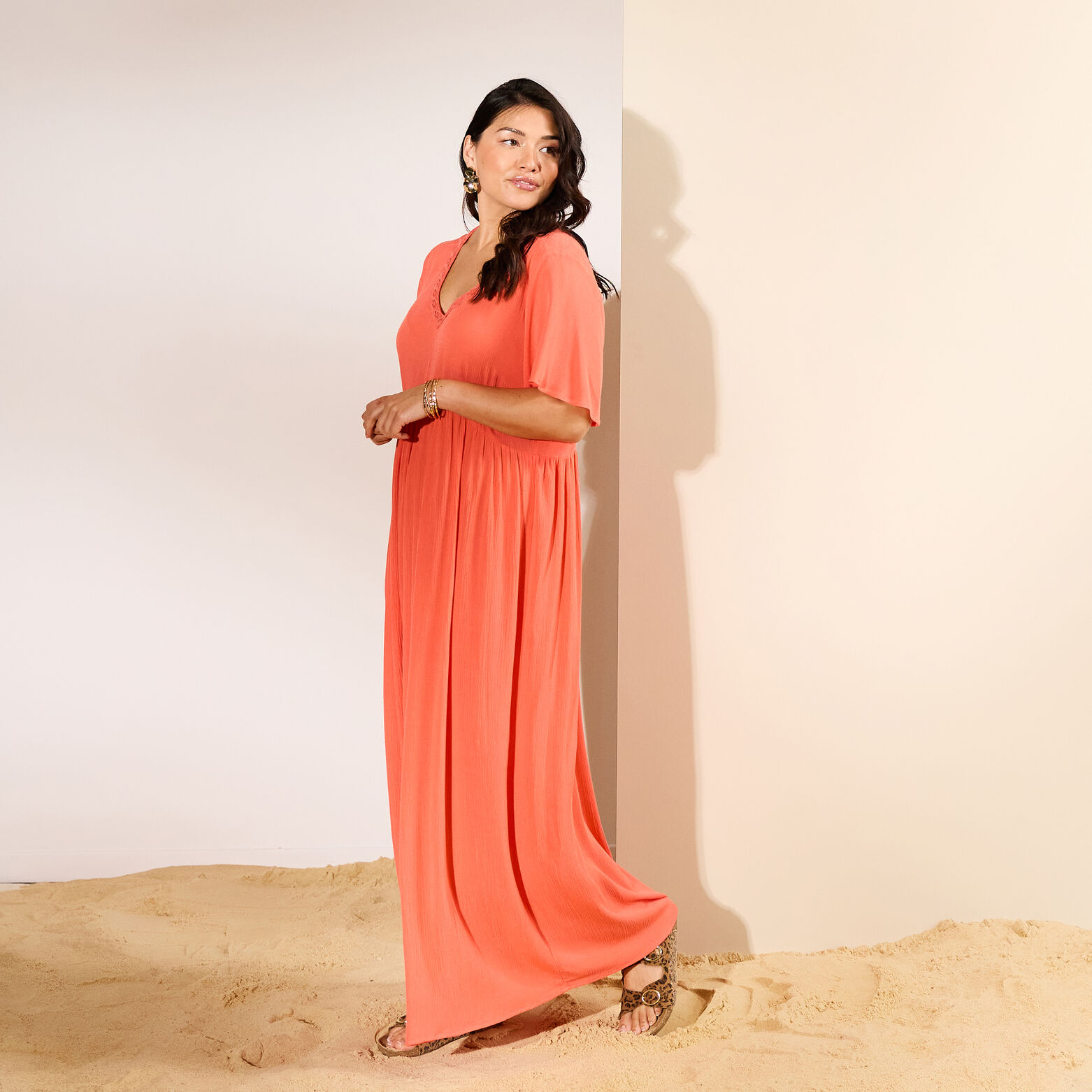 Robe longue femme