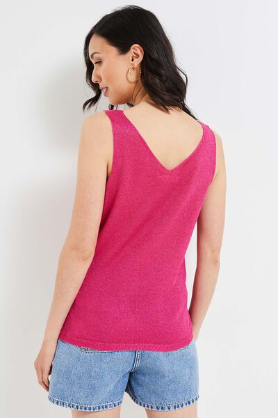 Débardeur lurex femme