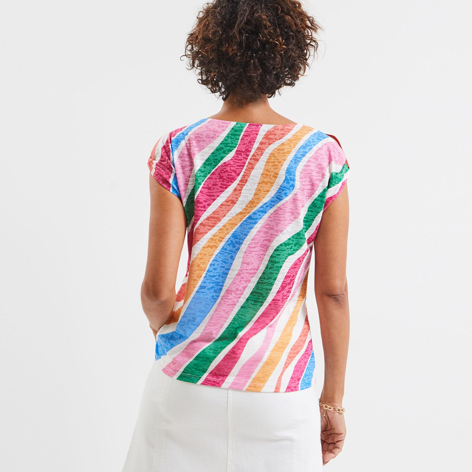 T-shirt coloré femme