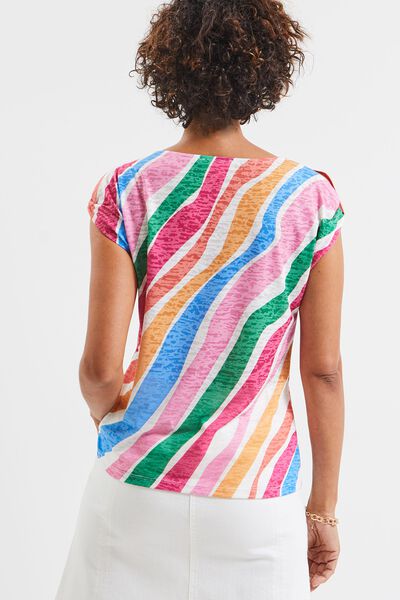 T-shirt coloré femme