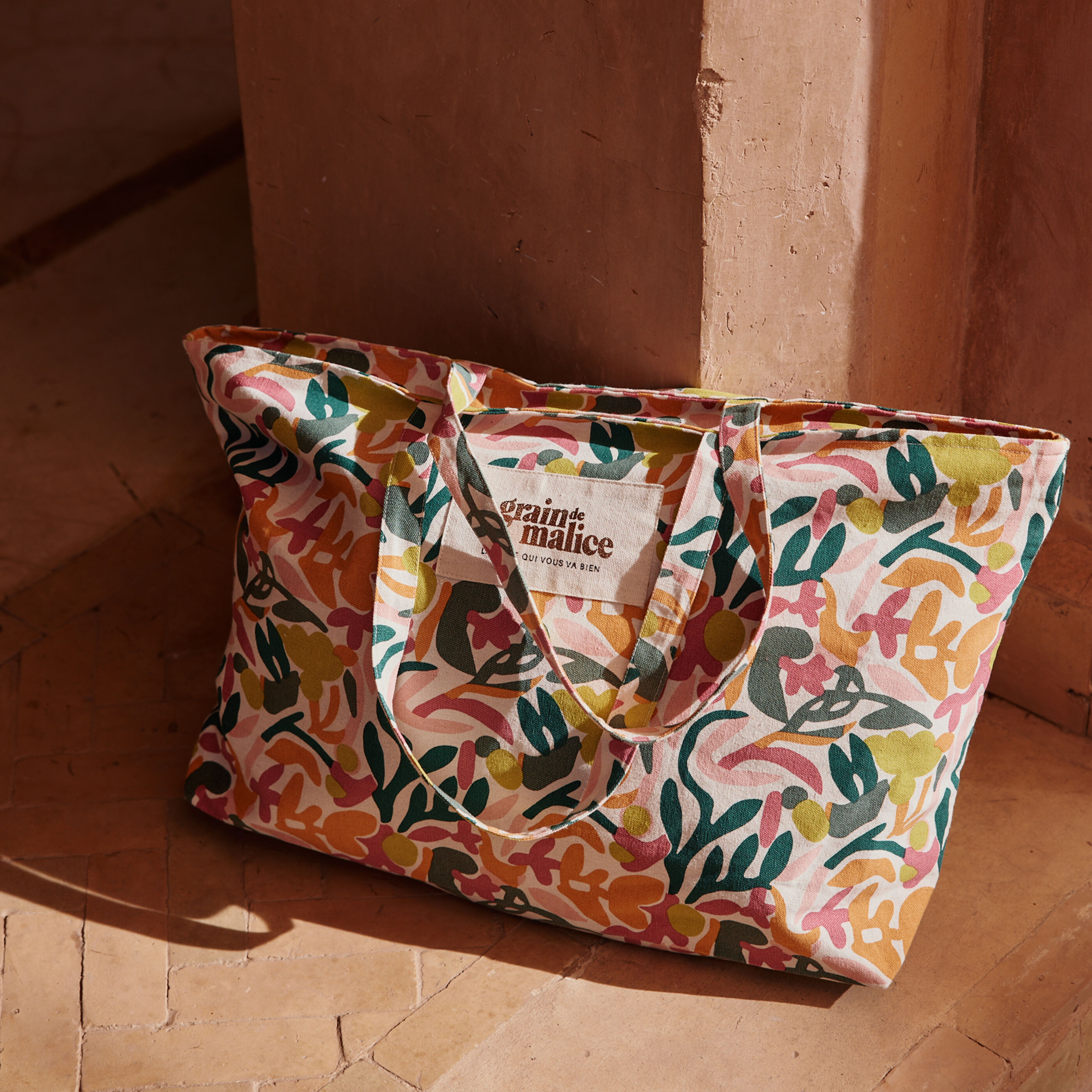 Tote Bag color&eacute; femme