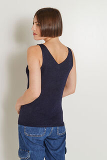 Débardeur maille femme