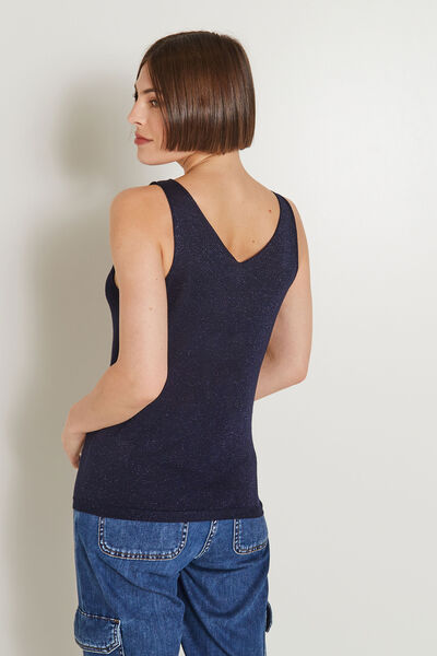 Débardeur maille femme