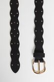 Ceinture à bords ondulés femme