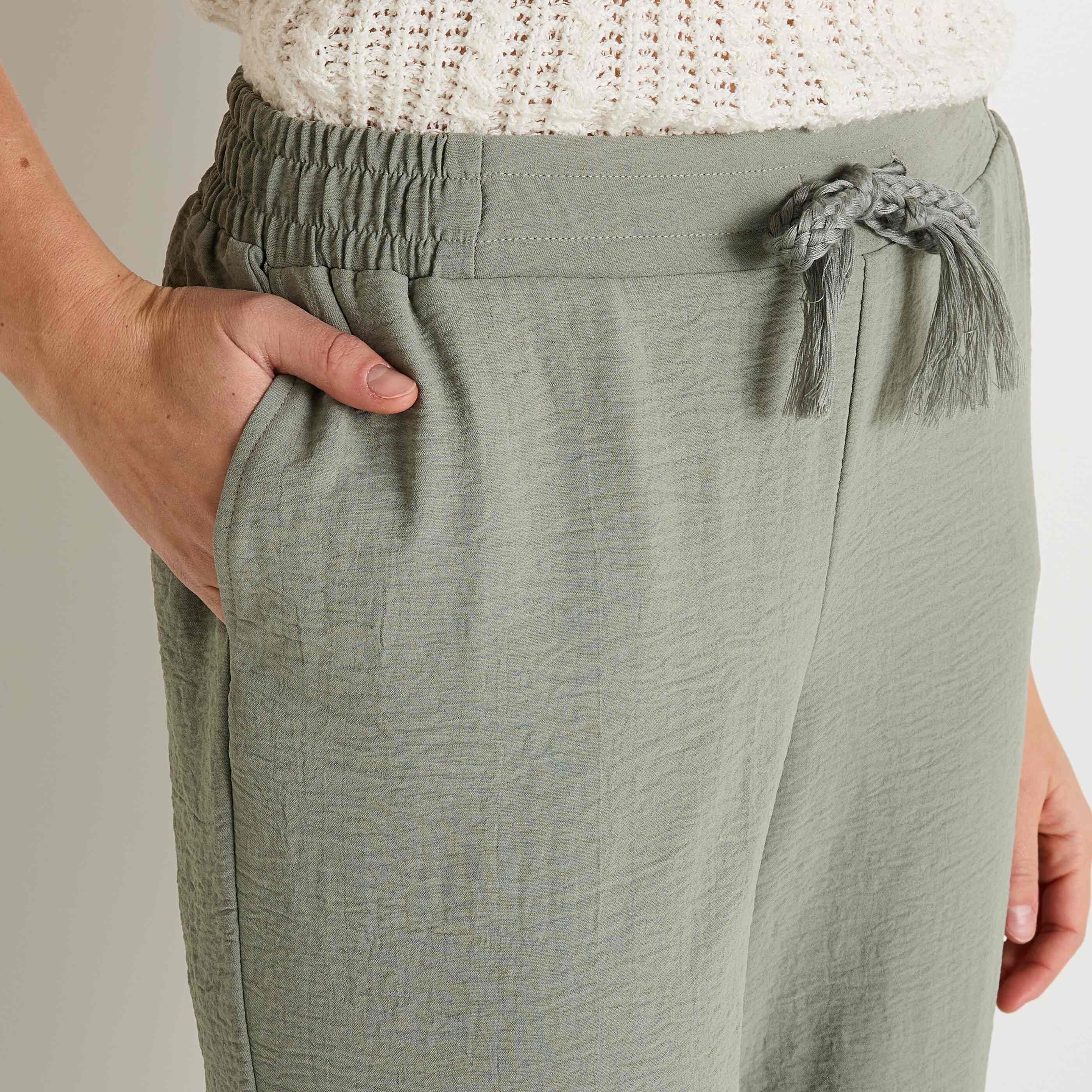 Pantalon fluide femme