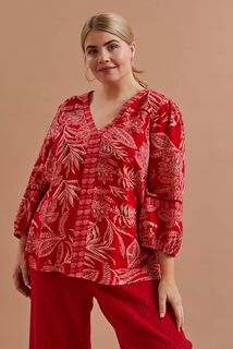 Blouse imprimée femme