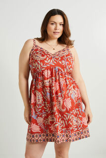Robe imprimée femme