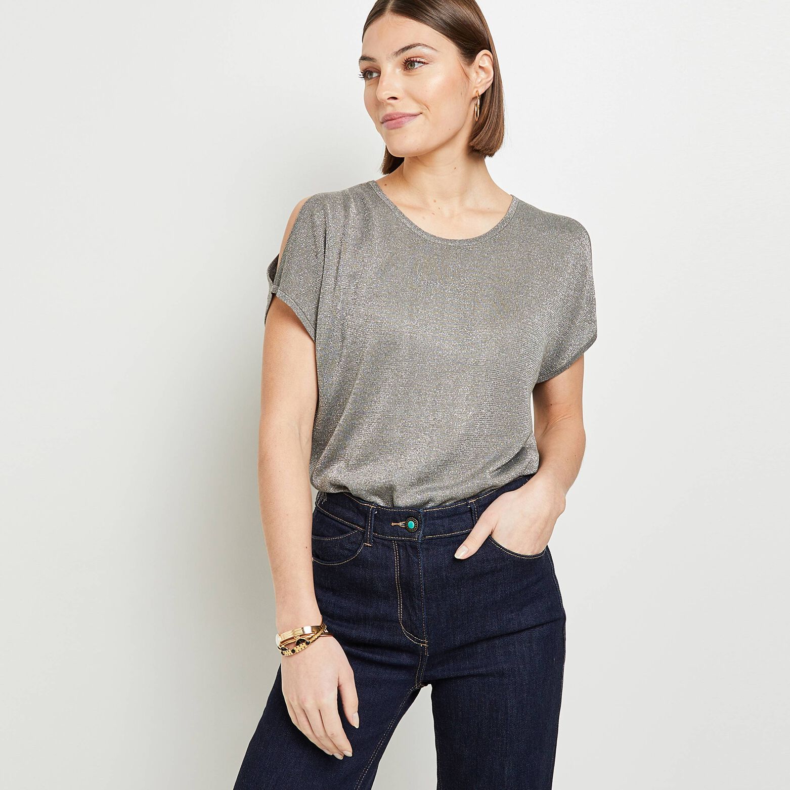 Pull sans manches femme