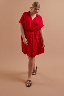 Robe cache coeur femme
