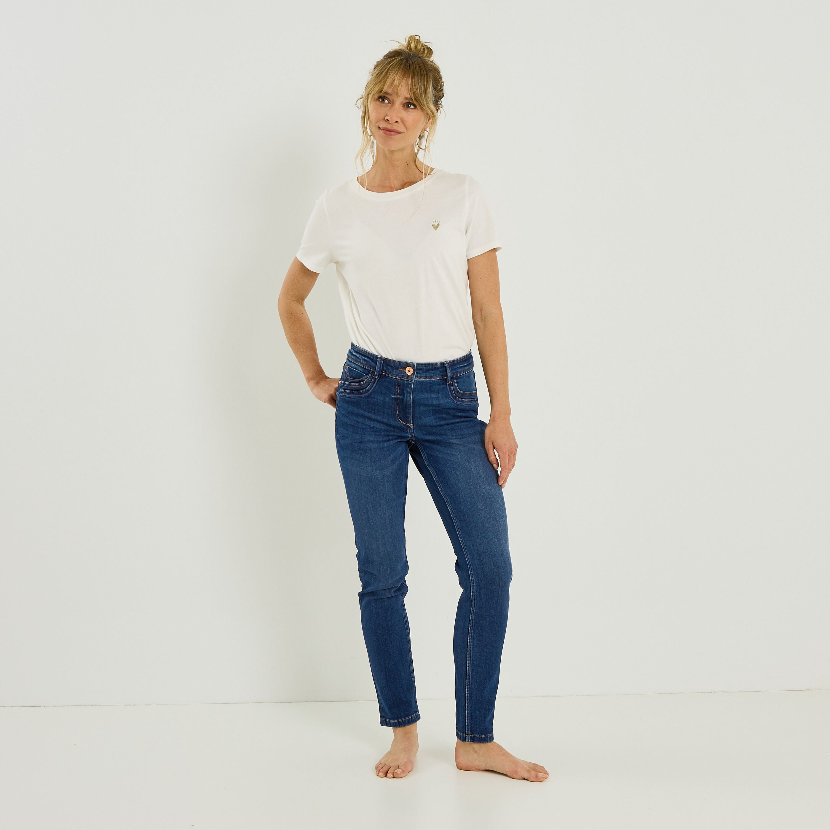 Jean slim raccourci TOKYO R01 femme