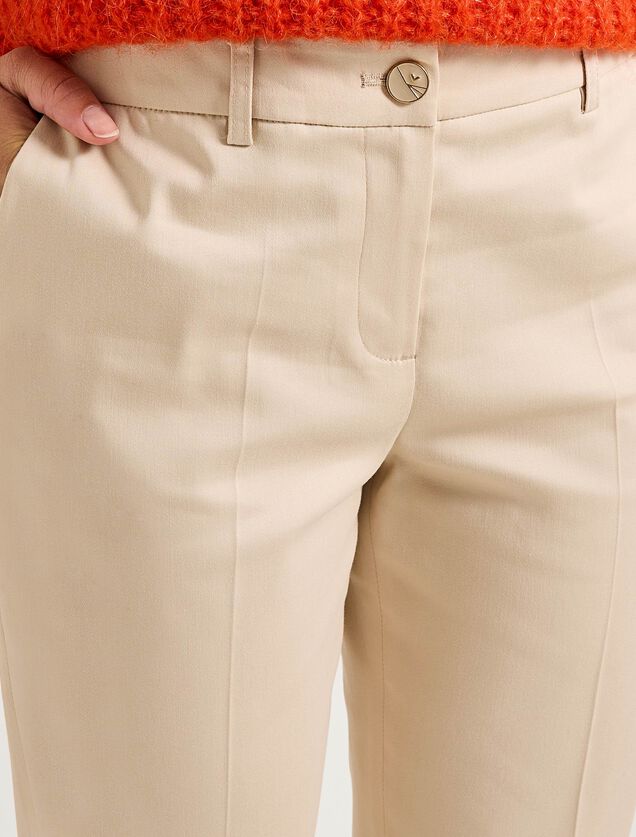 Pantalon cigarette femme