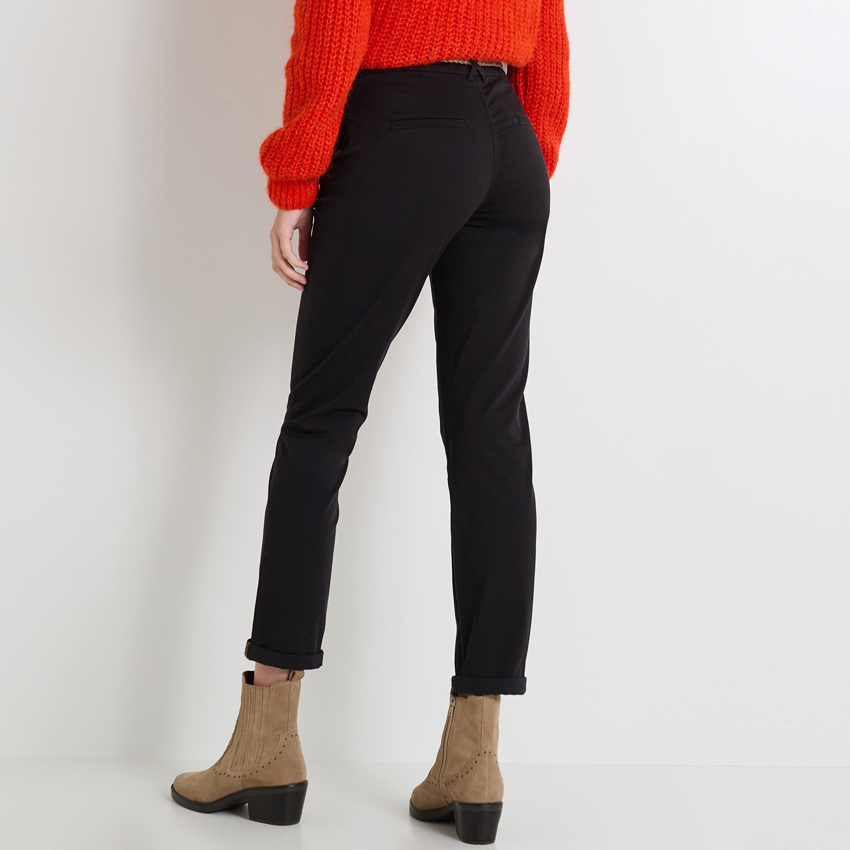 Pantalon chino femme