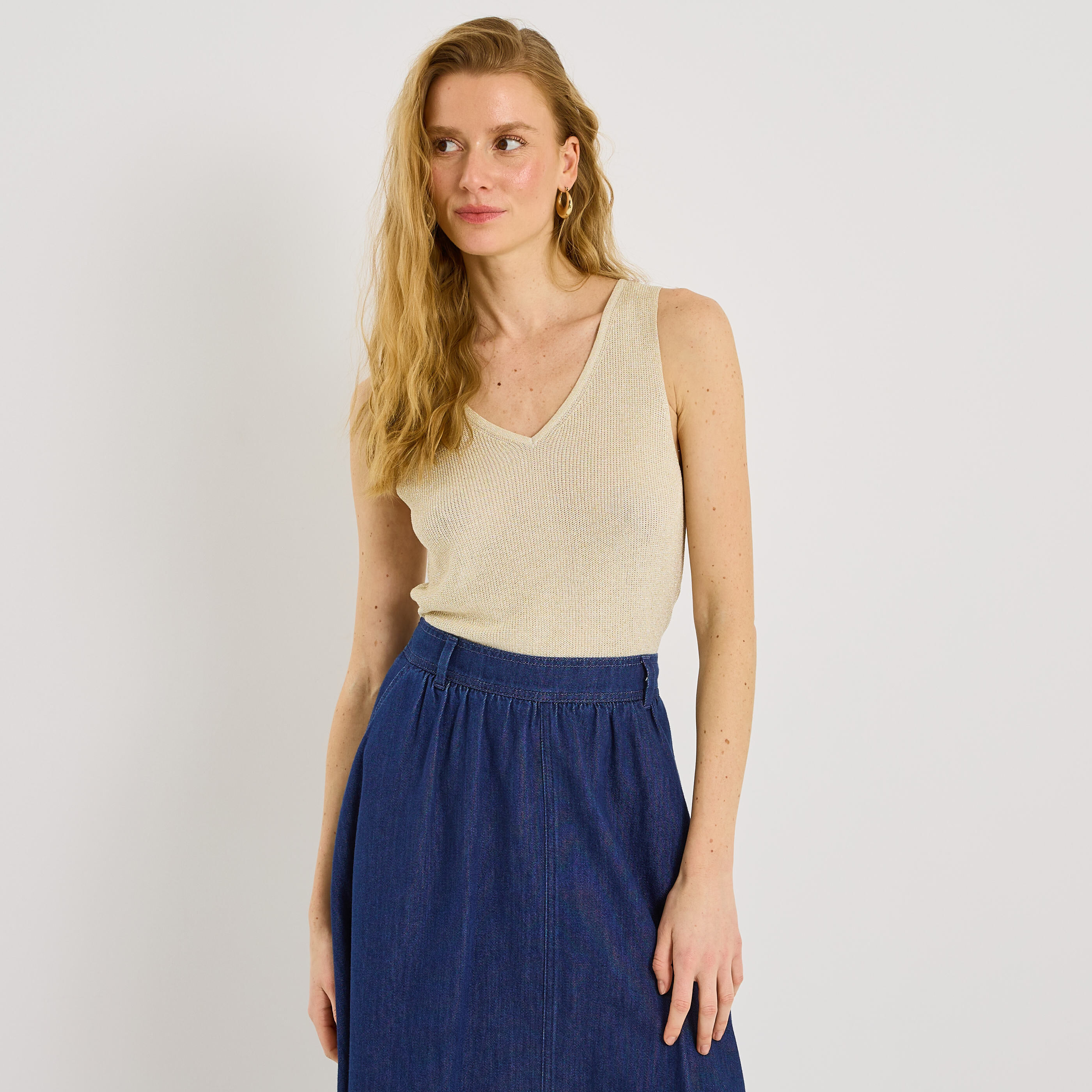 D&eacute;bardeur c&ocirc;tel&eacute; femme