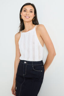Débardeur crochet femme