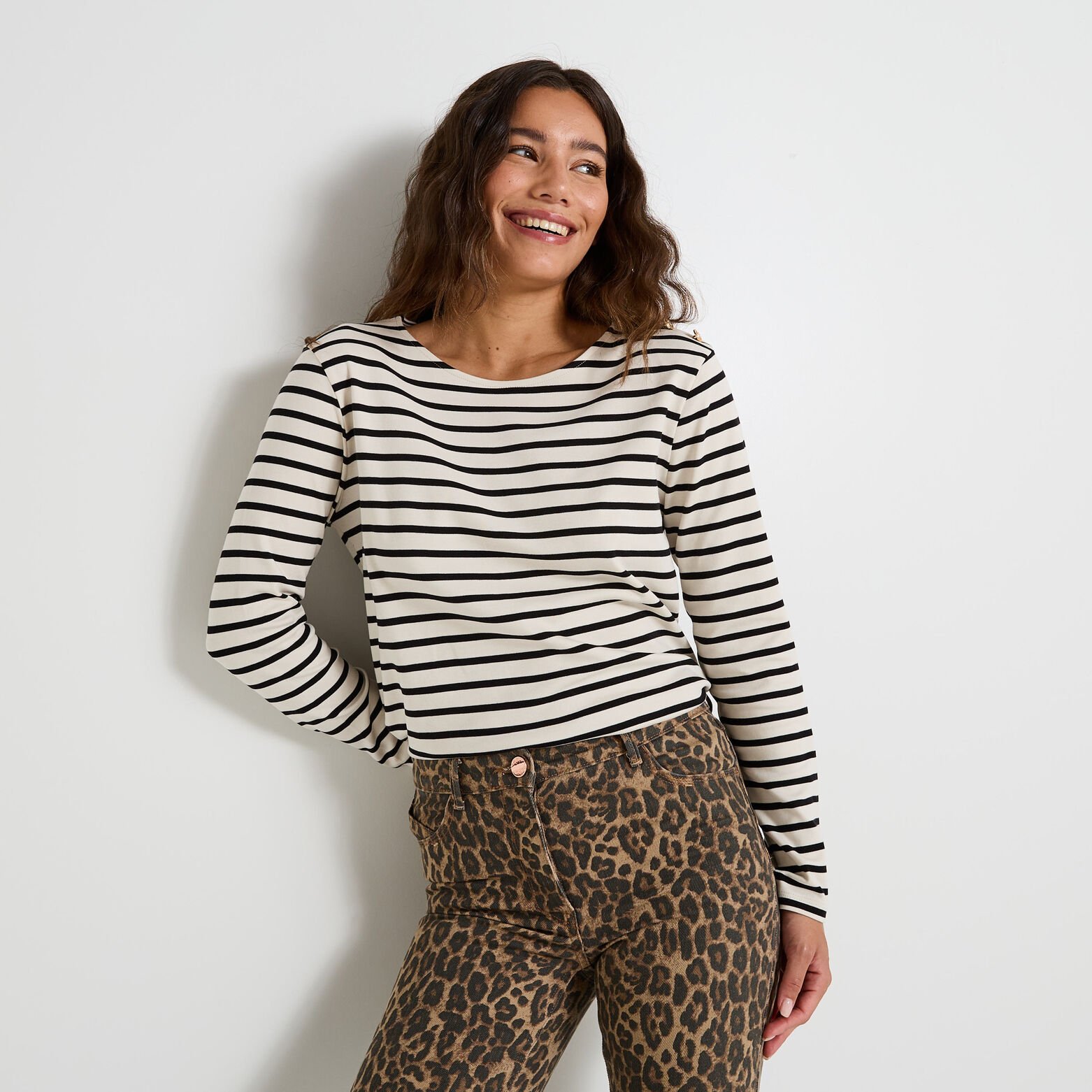 T-shirt marinière femme