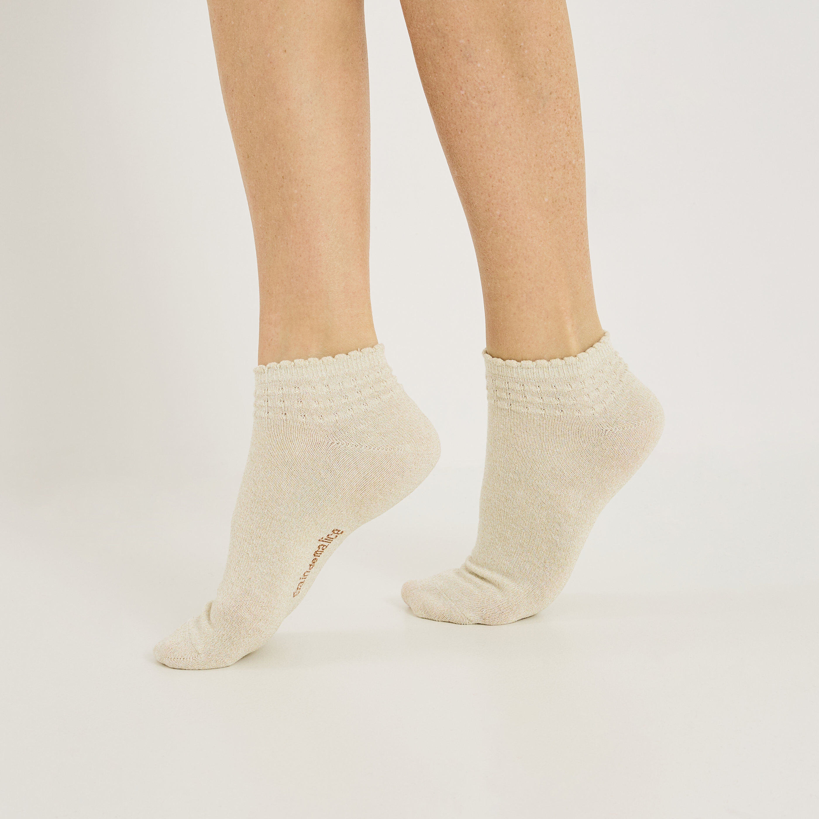 Lot de 2 paires de socquettes femme