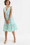 Robe volantée femme