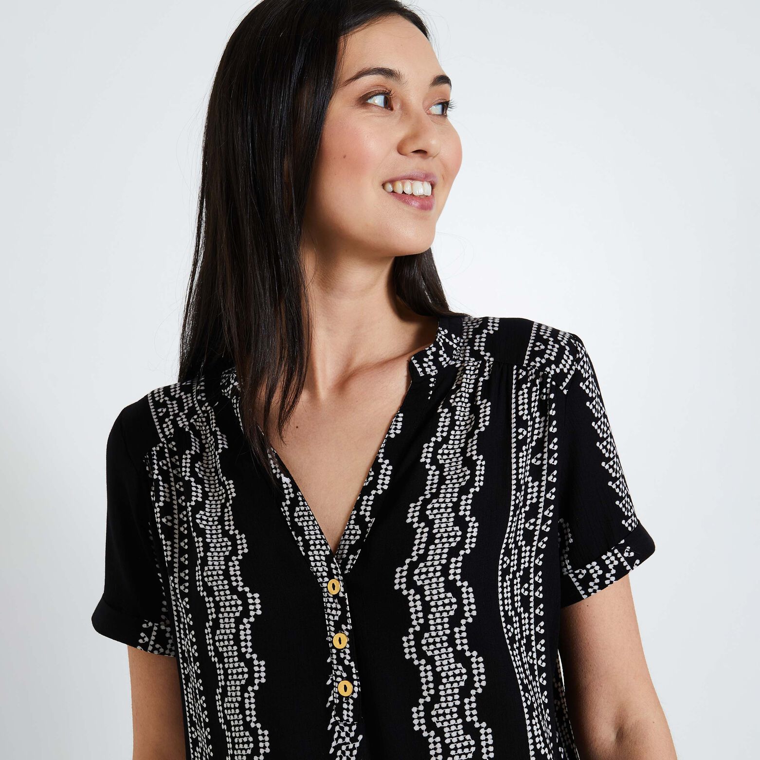 Blouse imprimée femme