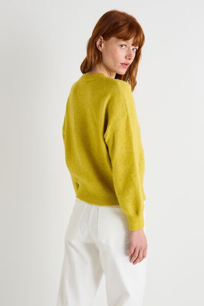 Pull col rond femme