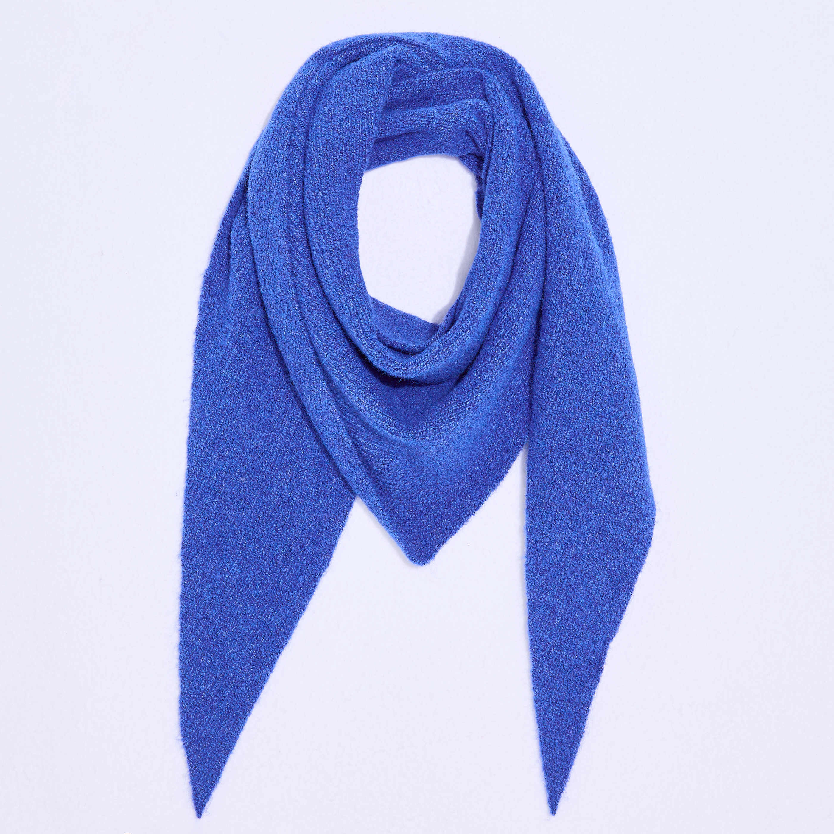 &Eacute;charpe triangle en maille femme