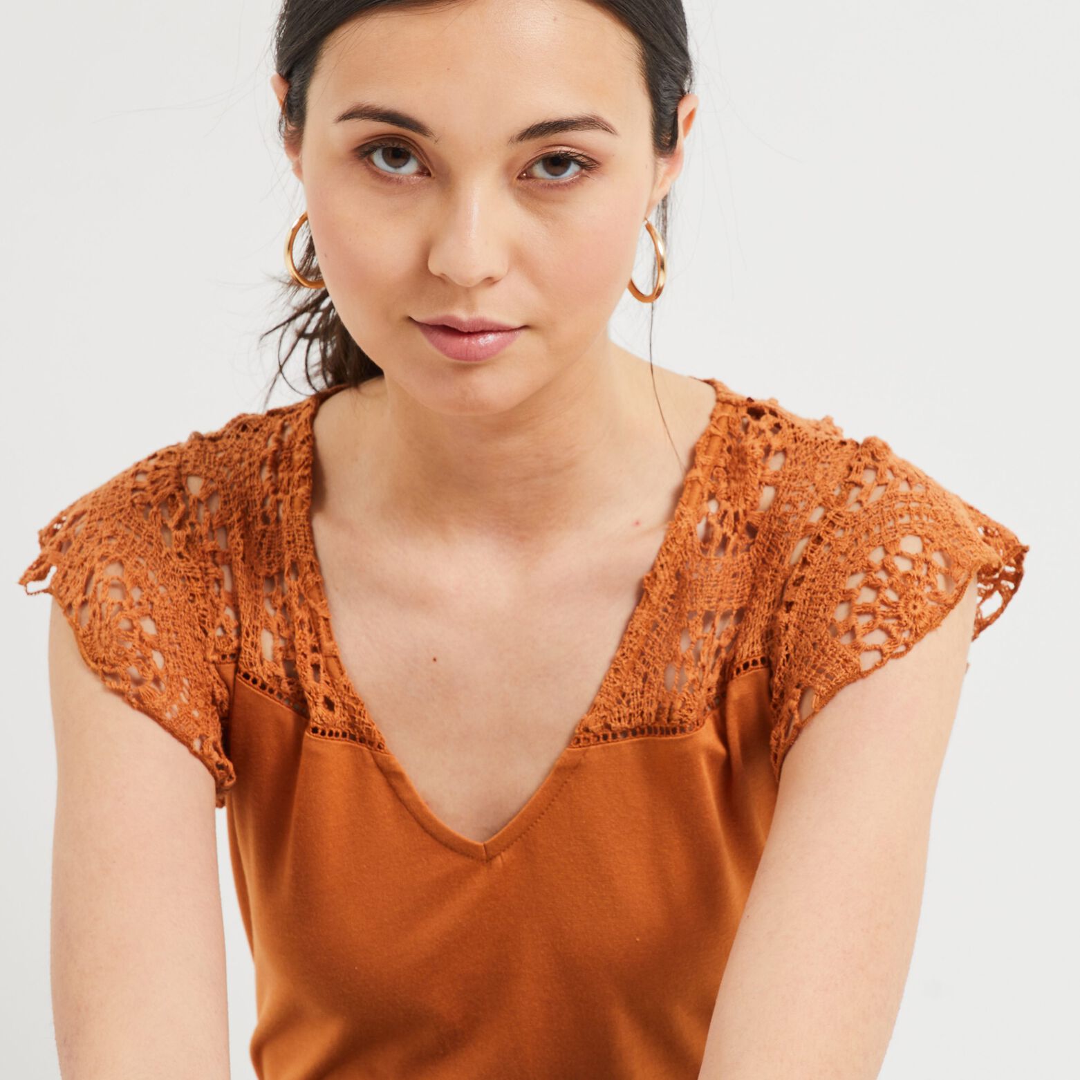 Tshirt uni femme