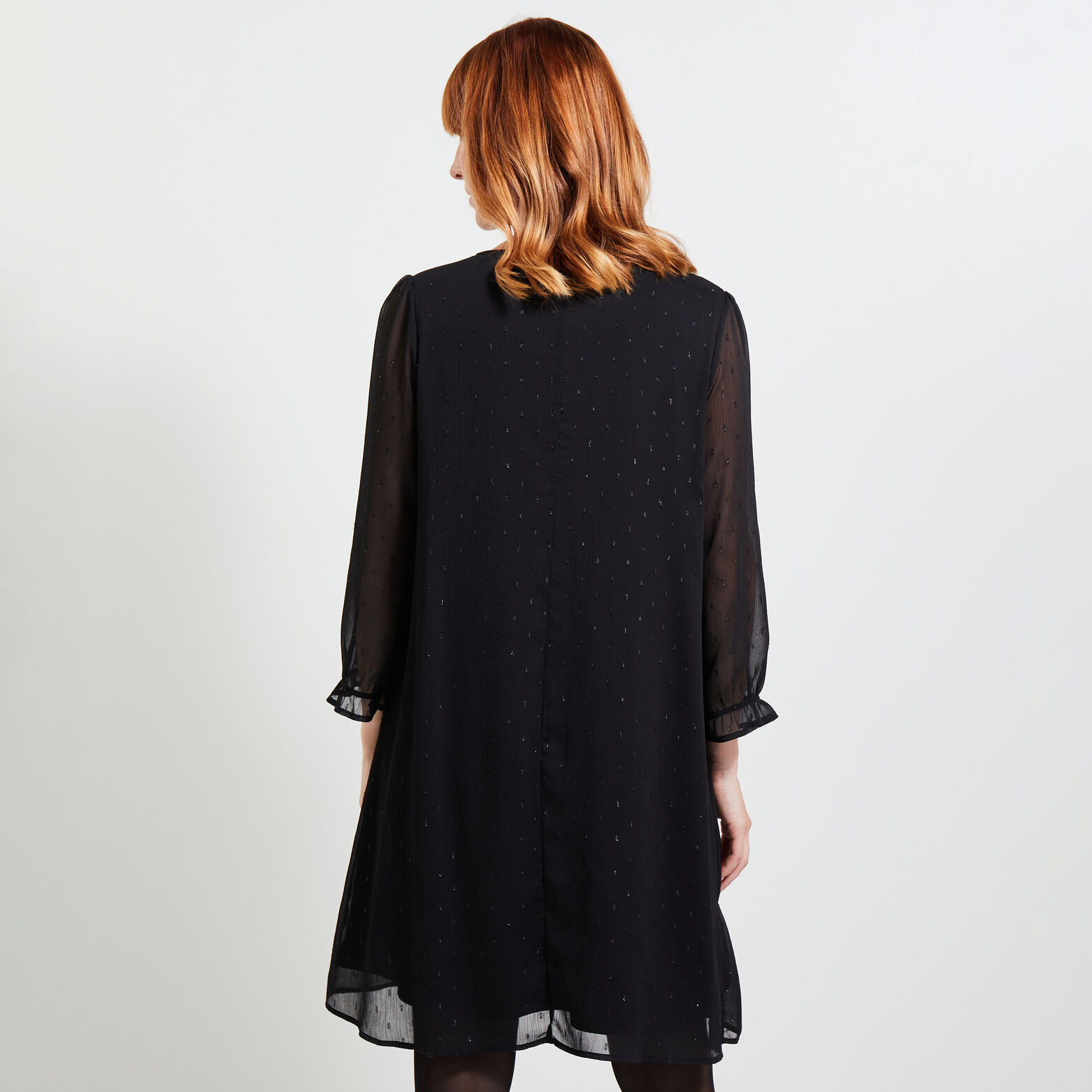 Robe col V femme