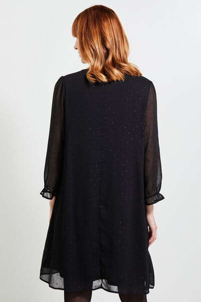 Robe col V femme