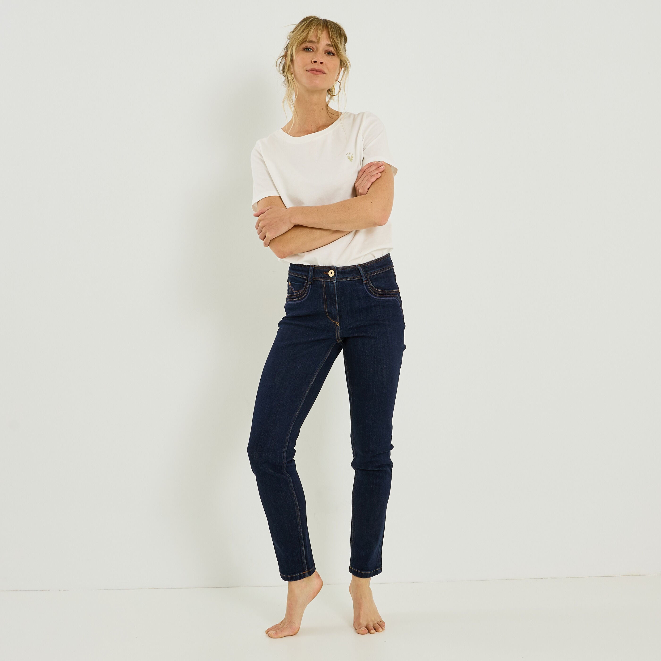 Jean slim raccourci TOKYO R01 femme