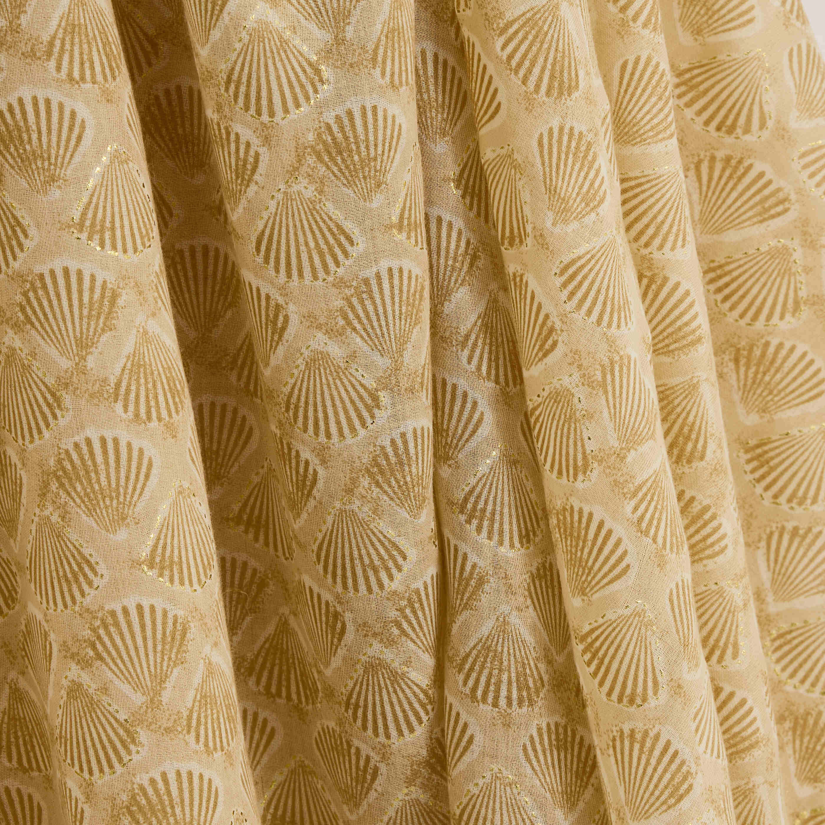 Etole longue motif coquillage femme