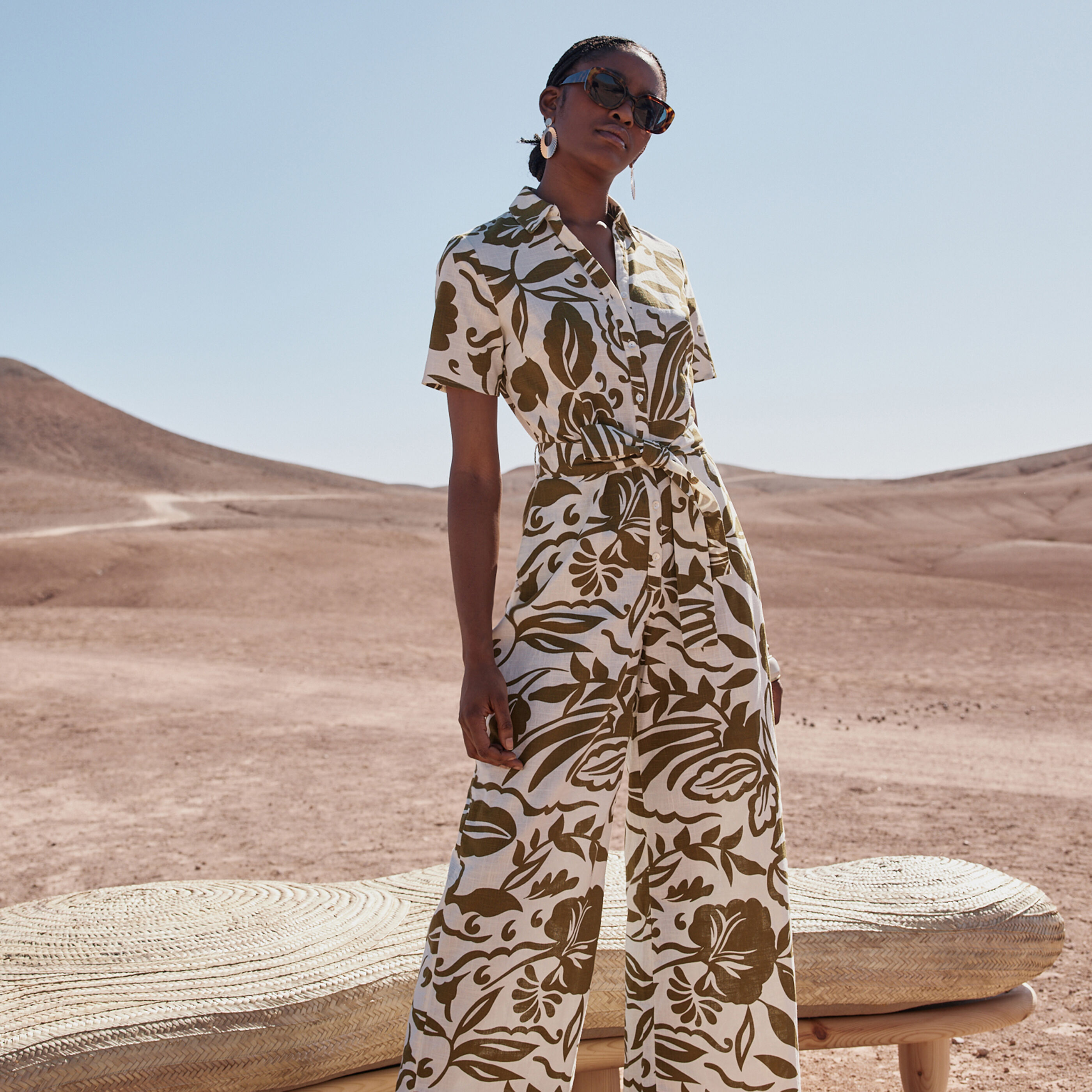 Combinaison manches courtes femme