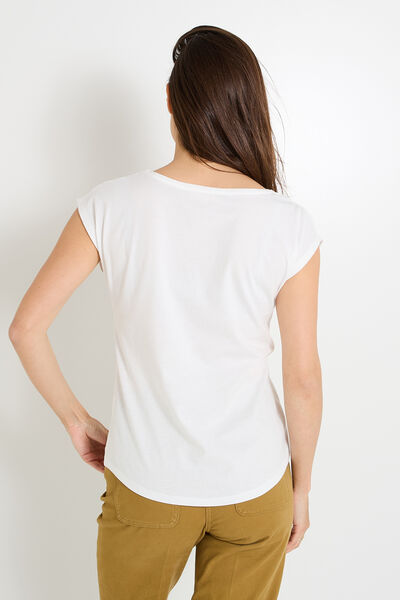 T-shirt col rond femme