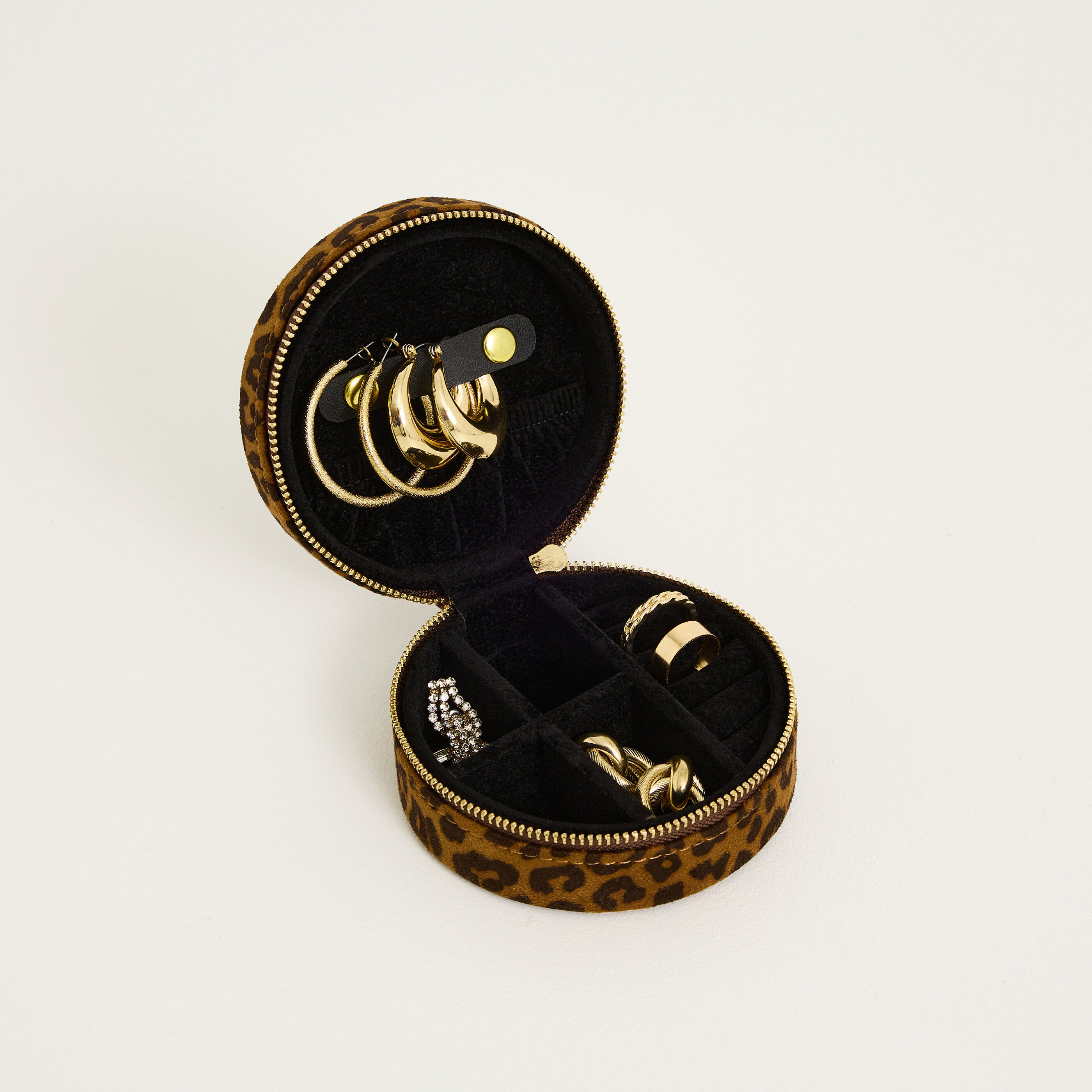 Bo&icirc;te &agrave; bijoux imprim&eacute; l&eacute;opard femme