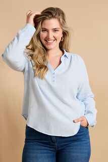 Blouse col chemise femme