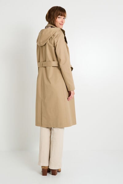Trench long femme