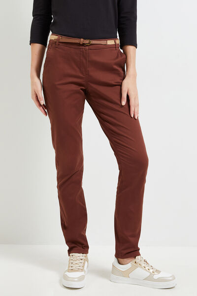 Pantalon chino femme