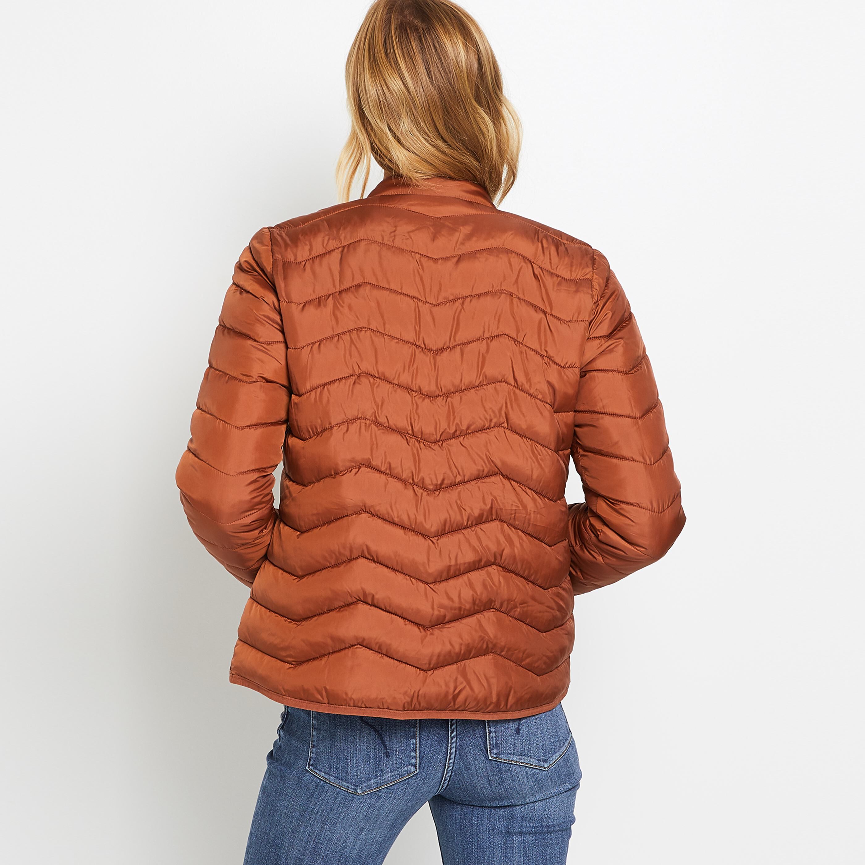 Doudoune legere femme sales orange