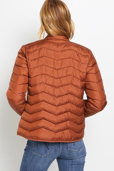 Doudoune légère unie femme