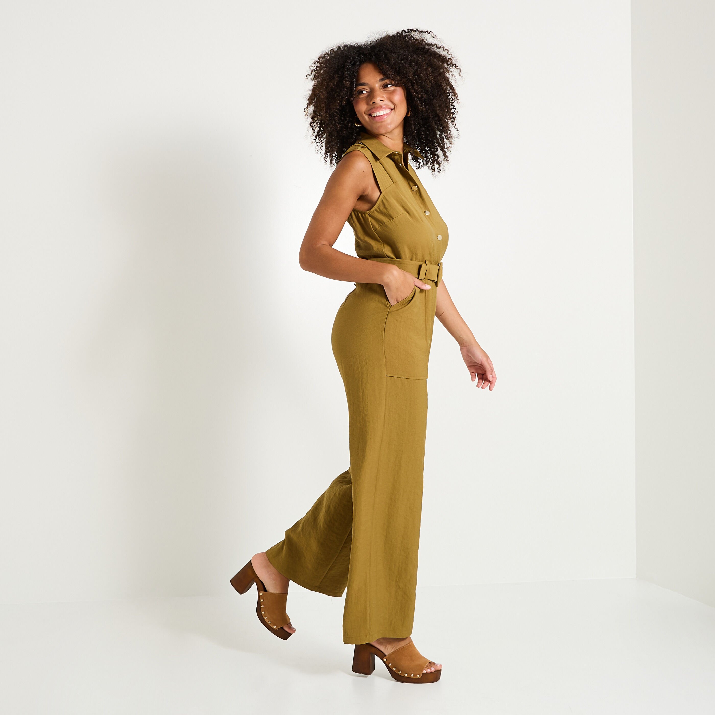 Combinaison sans manches femme