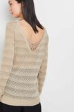 Pull ajouré femme