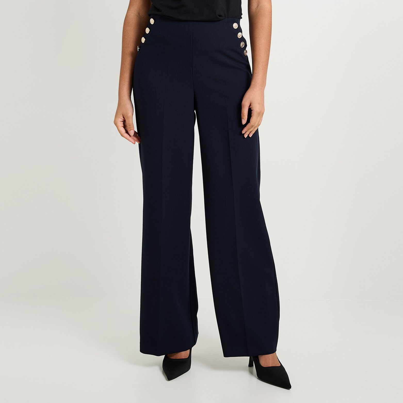 Pantalon large femme