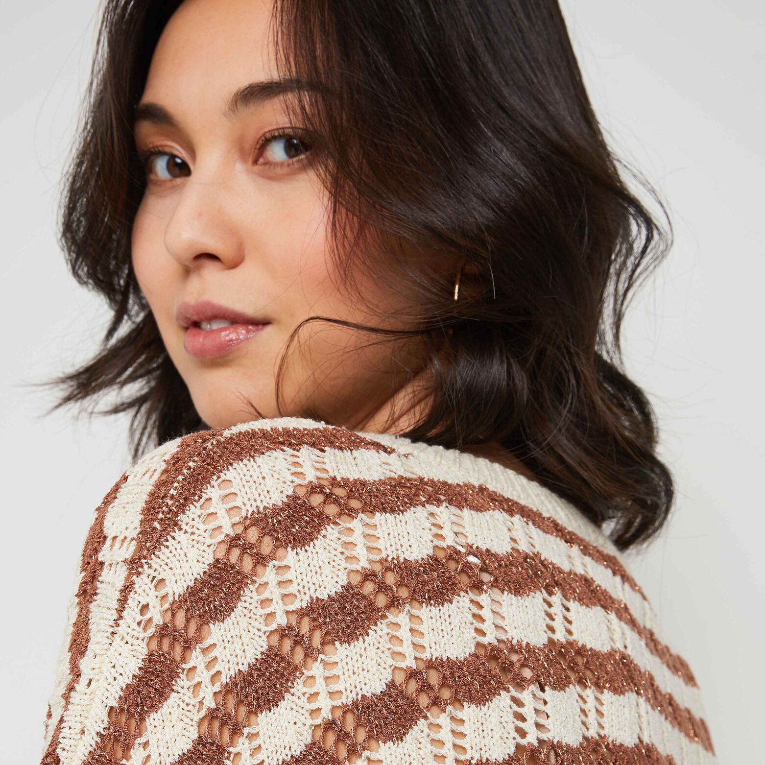 Pull maille femme