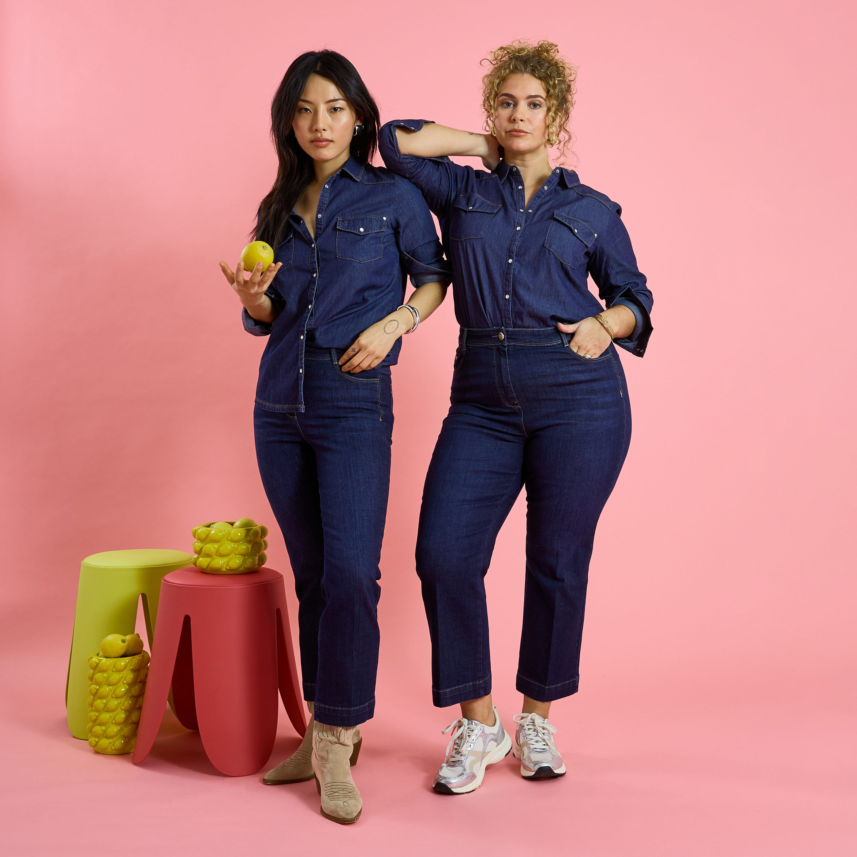 Chemise en jean femme